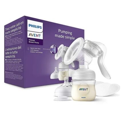 Avent Advanced Manual Breast Pump with Natural Motion Technology - White