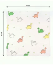 Bamboo Baby Swaddle - Dinosaur Dreams - Image 4