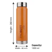 Probott Steel Water Bottle - Freeze Orange 1000 ml - Image 3