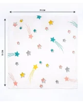 Bamboo Baby Swaddle - Twinkling Stars - Image 4