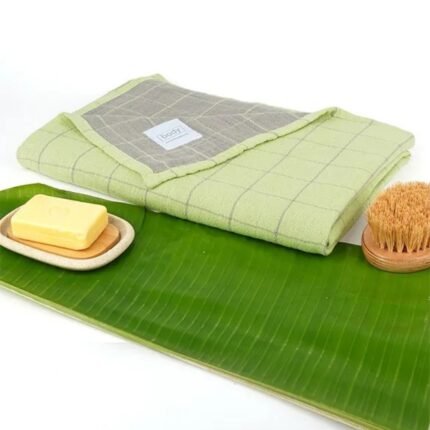 Banana Double Cloth Bath Towel - Candy Green