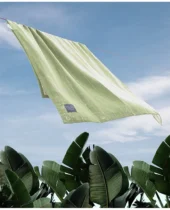 Banana Double Cloth Bath Towel - Candy Green - Image 2