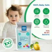 Mee Mee Multipurpose Baby Liquid Food Grade Cleanser Refill - 1.2L, Natural & Safe Formula - Image 3