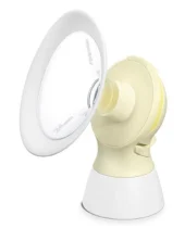 Medela Swing Flex Electric breast Pump With Euro plug - White Yellow - Image 6