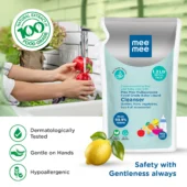 Mee Mee Multipurpose Baby Liquid Food Grade Cleanser Refill - 1.2L, Natural & Safe Formula - Image 4