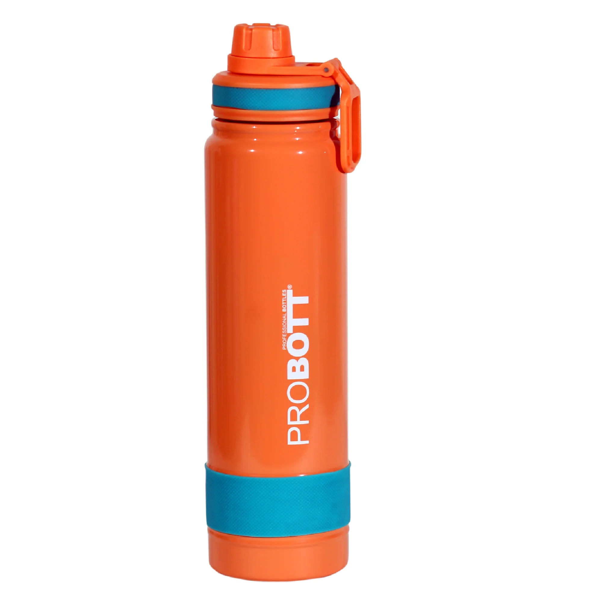 41 Probott Steel Flask - Rainbow Orange 900ml - Image 1