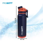 Probott Steel Flask Thunder - Blue 800 ml - Image 4