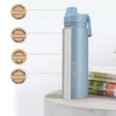 Probott Steel Water Bottle - Magic Sky Blue 700 ml - Image 3
