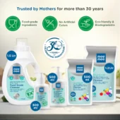 Mee Mee Multipurpose Baby Liquid Food Grade Cleanser Refill - 1.2L, Natural & Safe Formula - Image 6