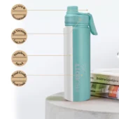 Probott Steel Water Bottle - Magic Aqua Blue 700 ml - Image 3