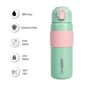 Probott Steel Flask Trek - Green 600 ml - Image 2