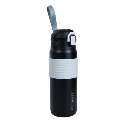 Probott Steel Flask Trek - Black 600 ml