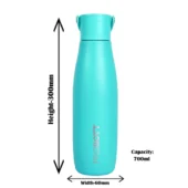Probott Steel Flask Trendy - Blue 700 ml - Image 4