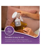 Avent Advanced Manual Breast Pump with Natural Motion Technology - White - Image 8