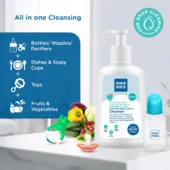 Anti-Bacterial Baby Liquid Cleanser| Kills 99.9% Germs|(300 ml - Bottle) - Image 2