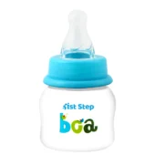 Baby Feeding Bottle with Anti-Colic Nipple (60ml, Blue) - Image 2