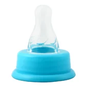 Baby Feeding Bottle with Anti-Colic Nipple (60ml, Blue) - Image 4