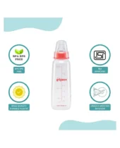Anti Colic Peristaltic Nursing Bottle Red - 200 ml - Image 3