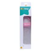 Non Spill BPA Free Soft Silicone Squeezy Food Feeder-Pink - Image 3