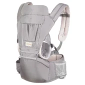 5 in 1 Hip Seat Baby Carrier (Grey)