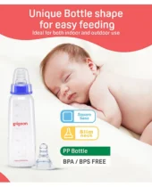 Peristaltic Feeding Bottle Nipple Size Medium Blue - 240 ml - Image 3