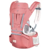 5 in 1 Hip Seat Baby Carrier (Orange)