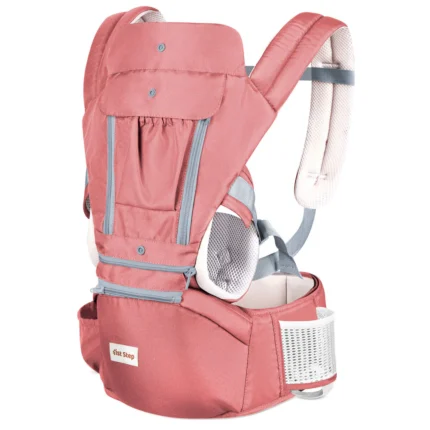 5 in 1 Hip Seat Baby Carrier (Orange)