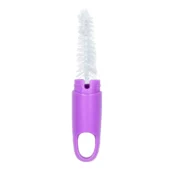 Bottle and Nipple Cleaning Brush with Nylon bristles for Easy Cleaning (Pink) - Image 3