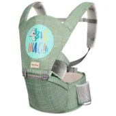 5 in 1 Hip Seat Baby Carrier (Green)