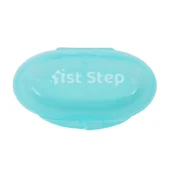 Silicone Finger Brush Pack of 2 With Carrying Case-Mint Green - Image 2