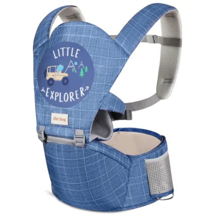 5 in 1 Hip Seat Baby Carrier (Blue)