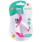 Easy Grip Baby Nail Clipper With Magnifying Glass-Pink - Image 2