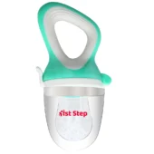 BPA Free Silicone Fruit and Food Nibbler and Feeder-Green