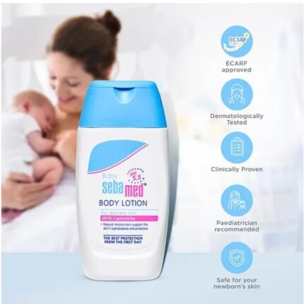 Baby Body Lotion|pH 5.5|Long lasting moisturiser|Quickly absorbed|50 ml