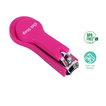 Easy Grip Baby Nail Clipper-Pink