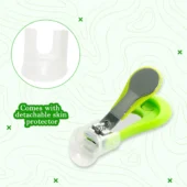 Gentle Baby Nail Clipper with Skin Guard Protector | Baby Nail Cutter for Soft Baby Nails - Image 2