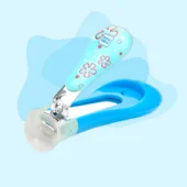 Gentle Baby Nail Clipper with Skin Guard Protector | Baby Nail Cutter for Soft Baby Nails