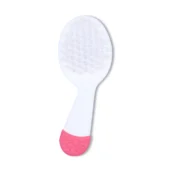 Matte Collection Easy Grip, Soft & Gentle Comb and Brush Grooming Set- Pink - Image 2