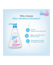 Baby Shampoo|pH 5.5| Ideal for Newborn's delicate scalp| No Tears | 500 ml - Image 3