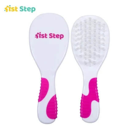 BPA Free Brush And Comb Grooming Set - Pink