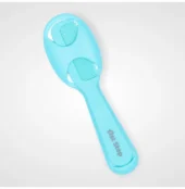 Matte Collection Easy Grip, Compact, Soft & Gentle Comb and Brush Grooming Set - Blue - Image 2