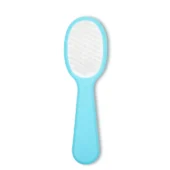 Matte Collection Easy Grip, Compact, Soft & Gentle Comb and Brush Grooming Set - Blue - Image 3