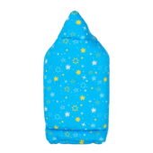 Velour Carry Bed - Blue Stars (With Free Dry Sheet) - Image 3