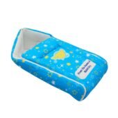 Velour Carry Bed - Blue Stars (With Free Dry Sheet)