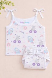 Muslin Strap Knot Jabla & Nappy (Single) - Dream Ride