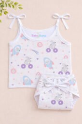 Muslin Strap Knot Jabla & Nappy (Single) - Dream Ride