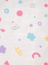 Muslin Strap Knot Jabla & Nappy (Single) - Playtime Sprinkle - Image 2