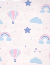 Muslin Front Open Jabla - Air Balloon - Image 2