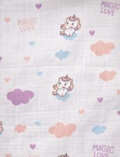 Muslin Front Open Jabla & Nappy (Single) - Magic Love - Image 2