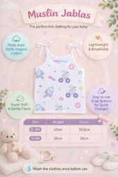 Muslin Strap Knot Jabla - Dream Ride - Image 3